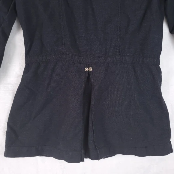 Cabi Jacket Gray Military Utility Weekend Anorak Cotton XS 209 - Picture 8 of 10